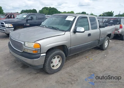 1999 GMC Sierra 1500 Sle from USA, damaged, VIN 1GTEK19T0XE533790